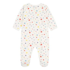 Petit Bateau - Dors Bien Etoiles Pijama | Beyaz