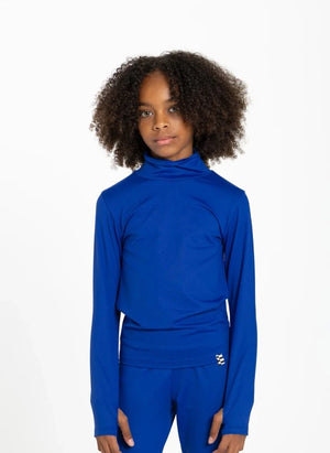 Finger in the nose - Polka Dot Turtleneck | Navy