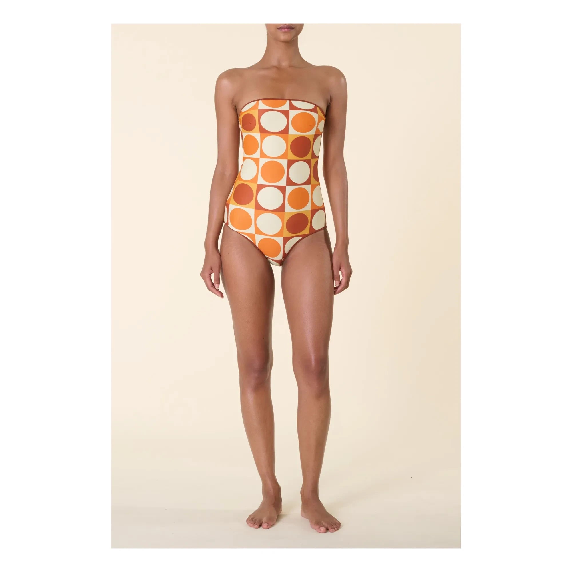 Casa Rosa - Luna One-Piece Swimsuit | Orange