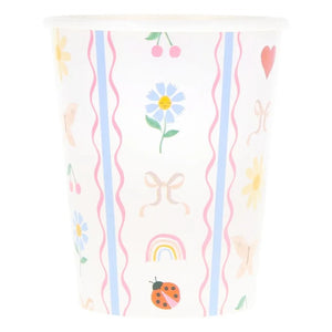 Meri Meri - Little Garden Cups - Set of 8 | Ivory