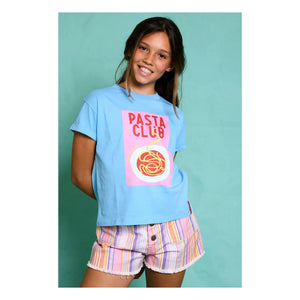 Favorite People - Pasta Club T-shirt | Blue