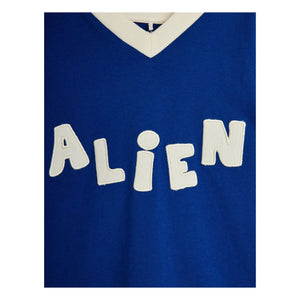 Mini Rodini - Alien Organic Cotton T-Shirt | Blue