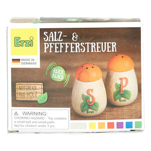 Erzi - Wooden Salt and Pepper Shakers