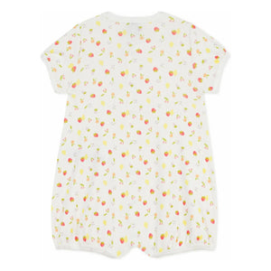 Petit Bateau - Meyveli Tulum Pijama | Ekru