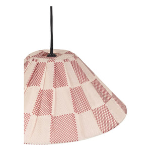 Nobodinoz - Ava Striped Lampshade | Red