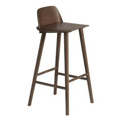 Muuto - Nerd Bar Stool | Dark Wood