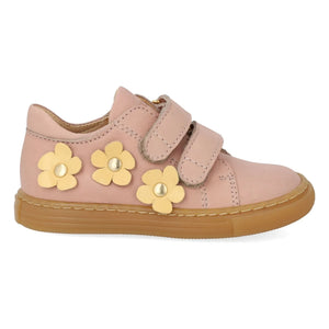 Angulus - Double Scratch Flower Sneakers | Pale Pink