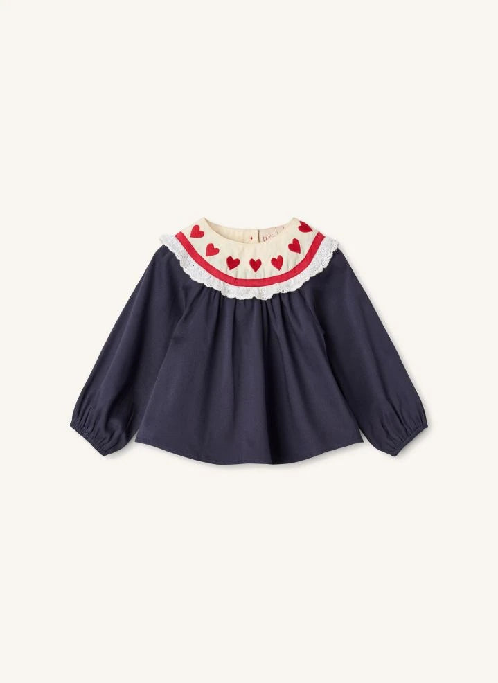 Flöss - Laney Blouse | Navy