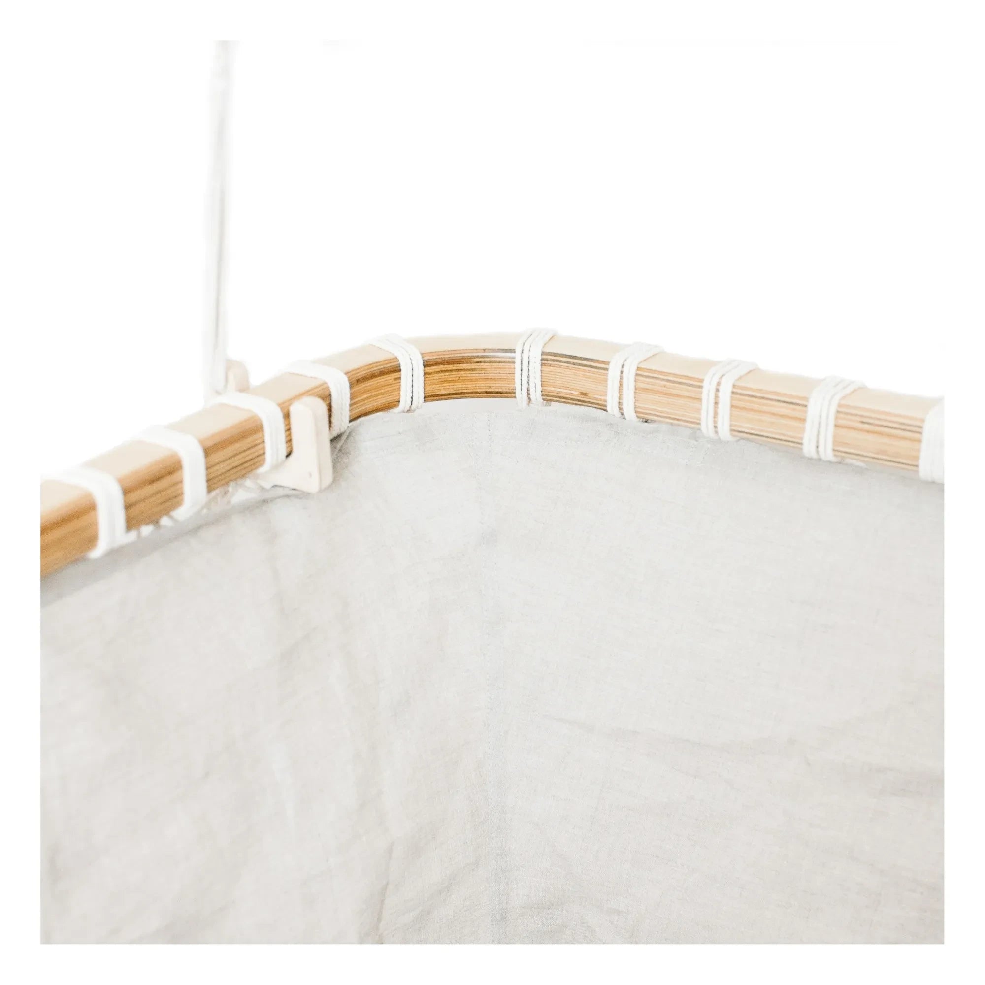 Nature King - Linen Crib Liner | Natural