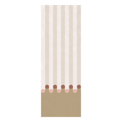 Ettore - Wall Wallpaper - 2 Panels | Beige