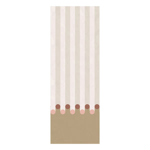 Ettore - Wall Wallpaper - 2 Panels | Beige