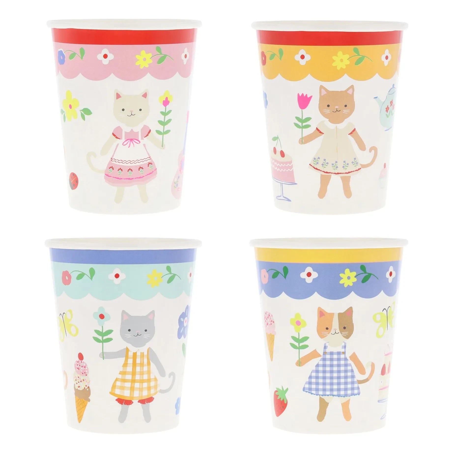 Meri Meri - Kitten Club Cups - 8-Pack