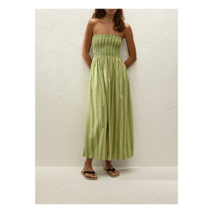 Faithfull the Brand - Jamie Striped Dress | Green