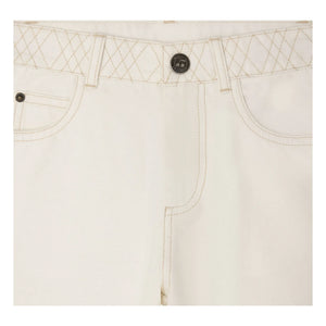 Bonpoint - Eloha Organic Cotton Pants | White