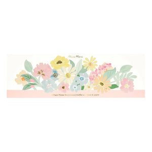 Meri Meri - Paper Flower Garland - Set of 8 | Pastel