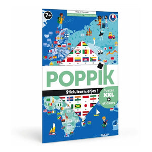 Poppik - Flag Poster + Stickers