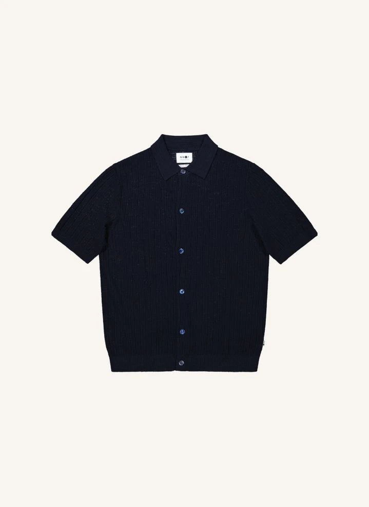 NN.07 - Polo Collar File Nolan 6577 | Navy Blue