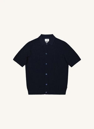 NN.07 - Polo Collar File Nolan 6577 | Navy Blue
