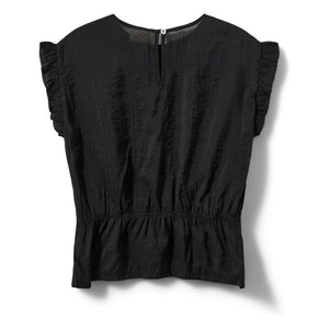 Sofie Schnoor - Samilia Ruffled Sleeveless Top | Black
