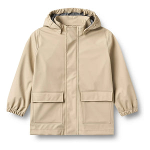 Wheat - Ollo Recycled Fiber Waterproof Jacket | Beige