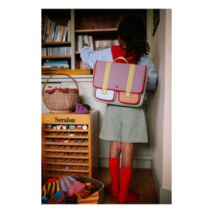 Sticky Lemon - Checkered Apple Bag | Purple