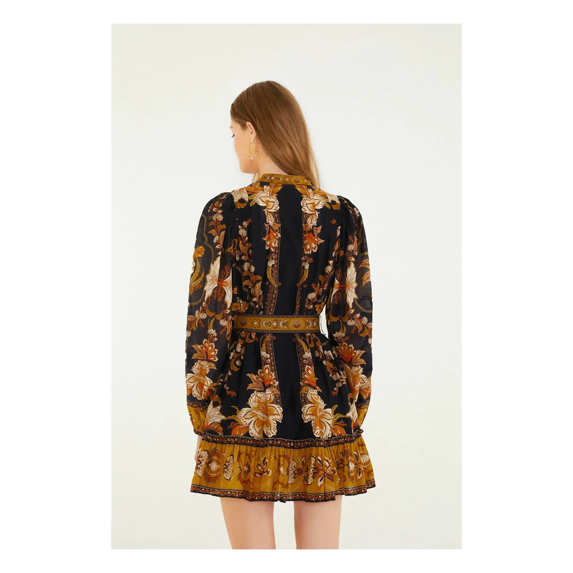 Farm Rio - Majestic Garden Dress | Black