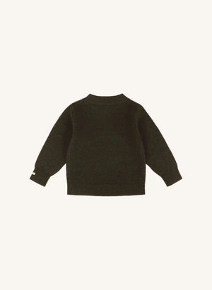 Donsje - Denn Dog Merino Wool Sweater | Dark Green