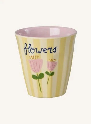 Rice - ABC Melamin Cups - Set of 6 | Light Pink