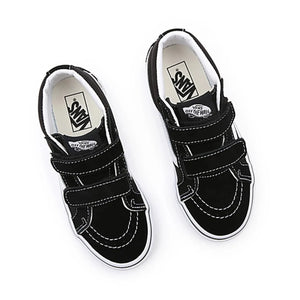 Vans - SK8-Mid Reissue Cırt Cırtlı Sneaker | Siyah