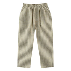 Emile et Ida - Striped Pants | Natural