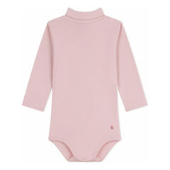 Petit Bateau - Organic cotton boat neck bodysuit | Pale Pink