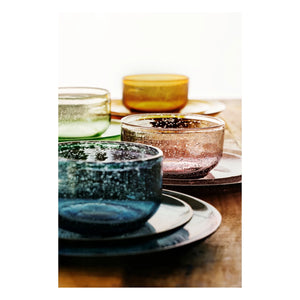 Madam Stoltz - Colorful Glass Bowl | Green
