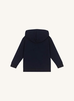 Petit Bateau - Logo Kapüşonlu Sweatshirt | Lacivert