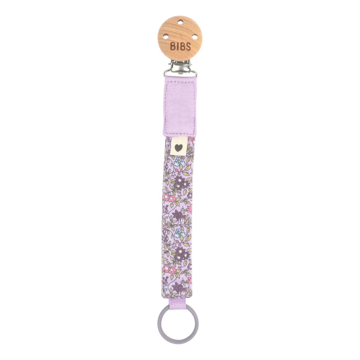 Bibs - Pacifier Clip and Bandana Bib - Bibs x Liberty | Purple