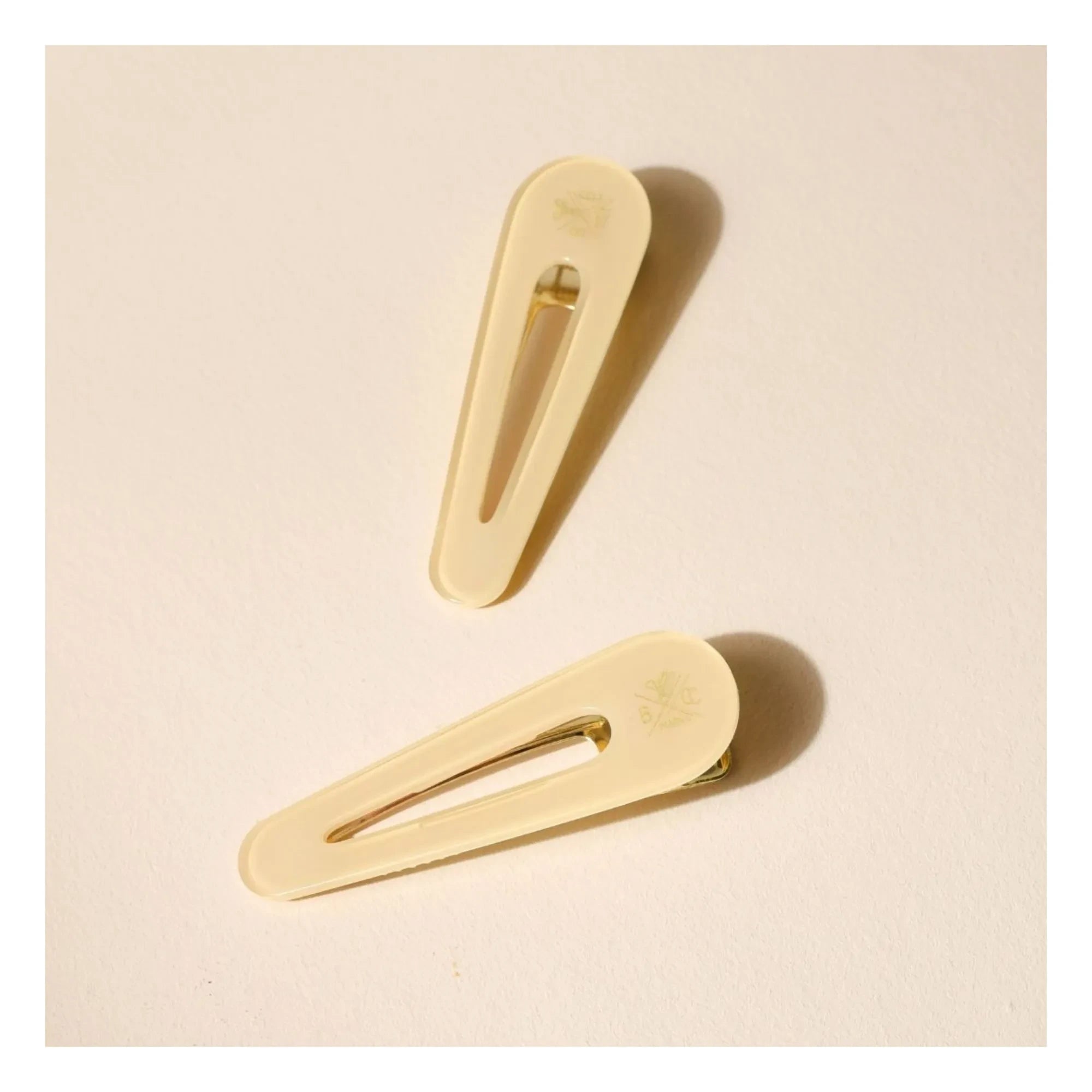 Bachca - Opaline Clips - Set of 2 | Ivory