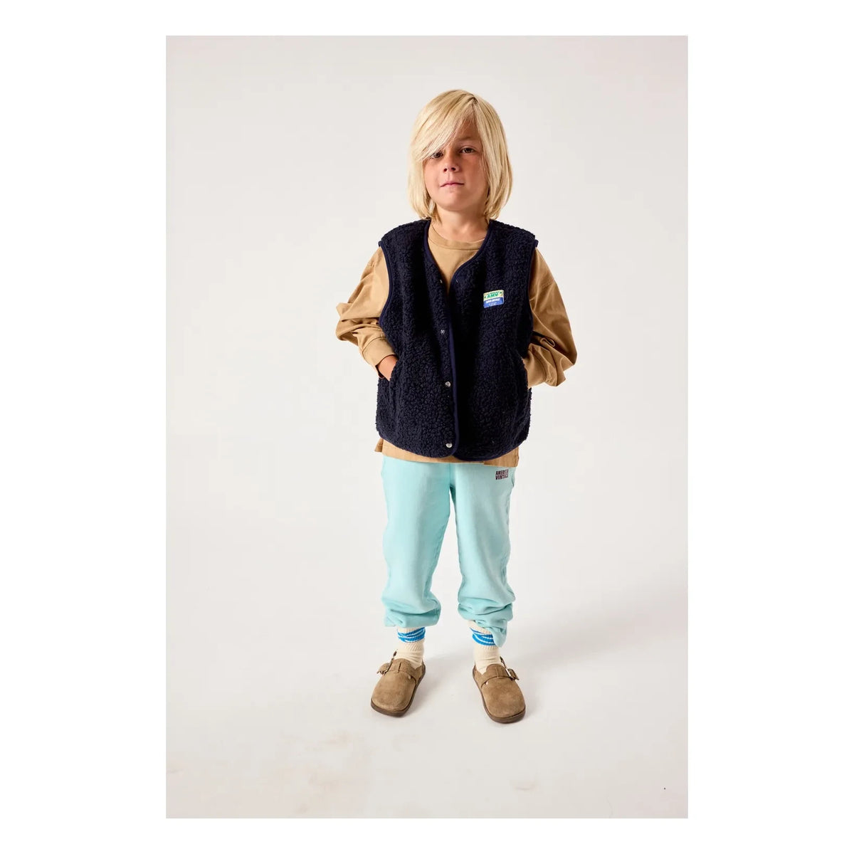 American Vintage - Hoktown Recycled Fiber Vest | Navy