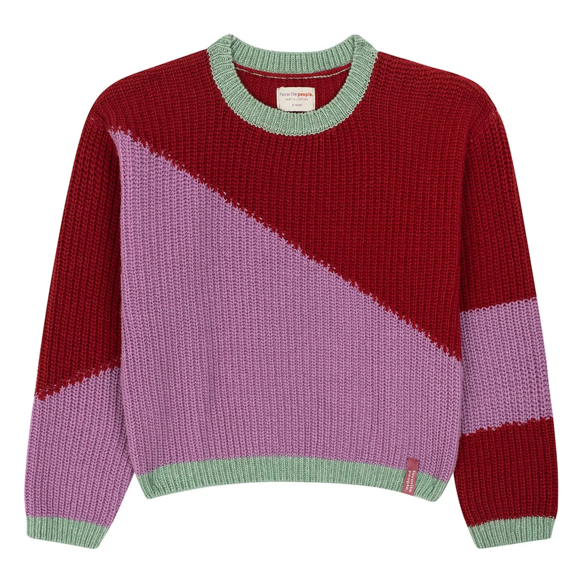 Favorite People - Little Sister Wool and Cashmere Sweater | Red