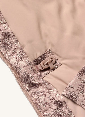 Wheat - Ski Jacket with Snow Skirt | Light Pink