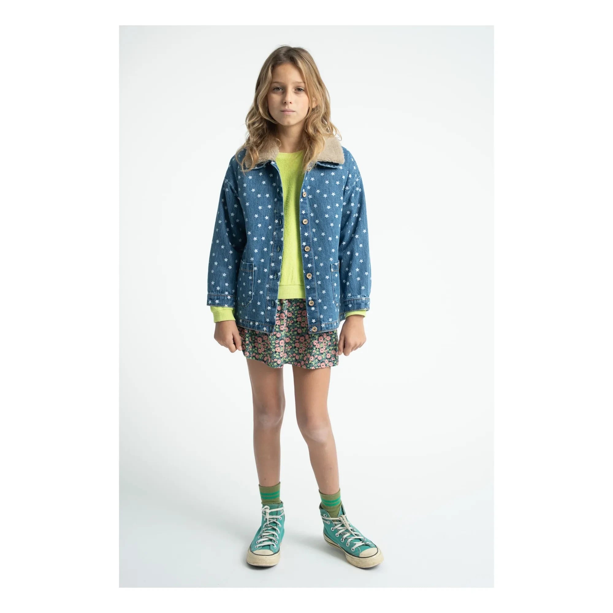 Piupiuchick - Star Denim Jacket | Blue