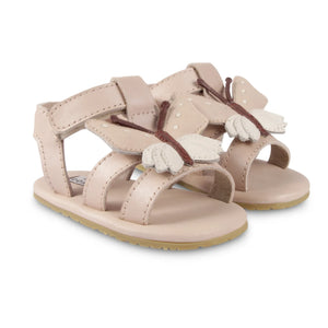 Donsje - Tuti Sky Butterfly Leather Sandals | Light Pink