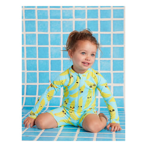 Halcyon Nights - UV Protection Swimwear Banana Recycled Fibres | Turquoise