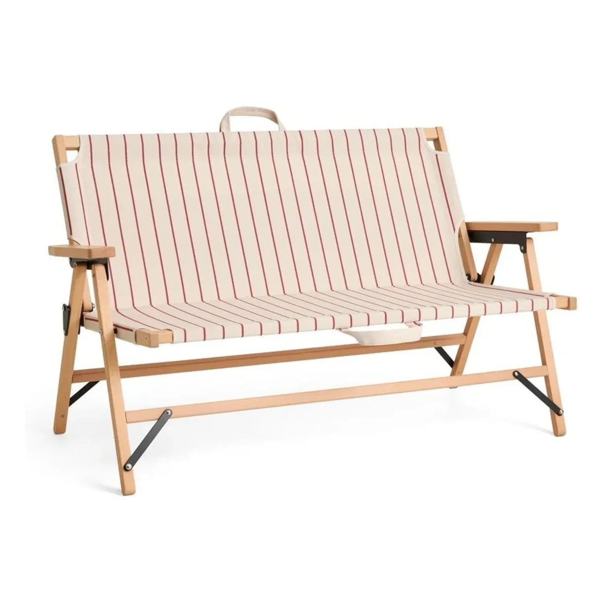 Hay - Outdoor Market Foldable Bench, Jasper Morrison | Beige
