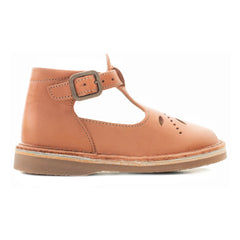 Poppée - Mid-Heel Mary Jane Shoes | Camel