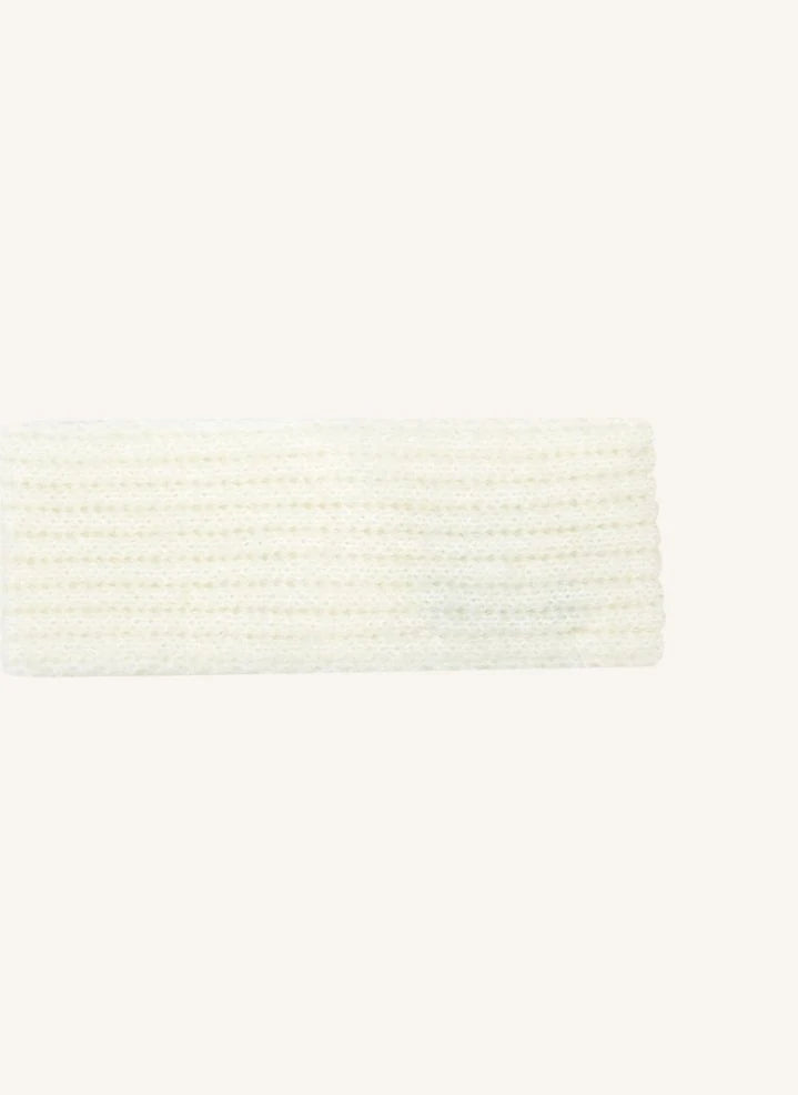 Tartine et Chocolat - Wool and Mohair Headband | Ecru