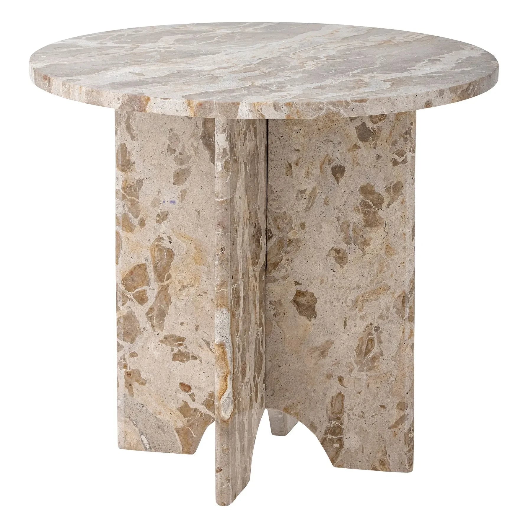 Bloomingville - Jasmia Marble Side Table | Brown