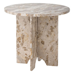 Bloomingville - Jasmia Marble Side Table | Brown