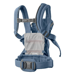 BabyBjörn - Mottled Woven Jersey Harmony Baby Carrier | Blue