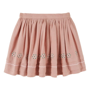 Emile et Ida - İşlemeli etek | Pembe