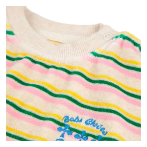 Bobo Choses - Striped Sweatshirt | Beige