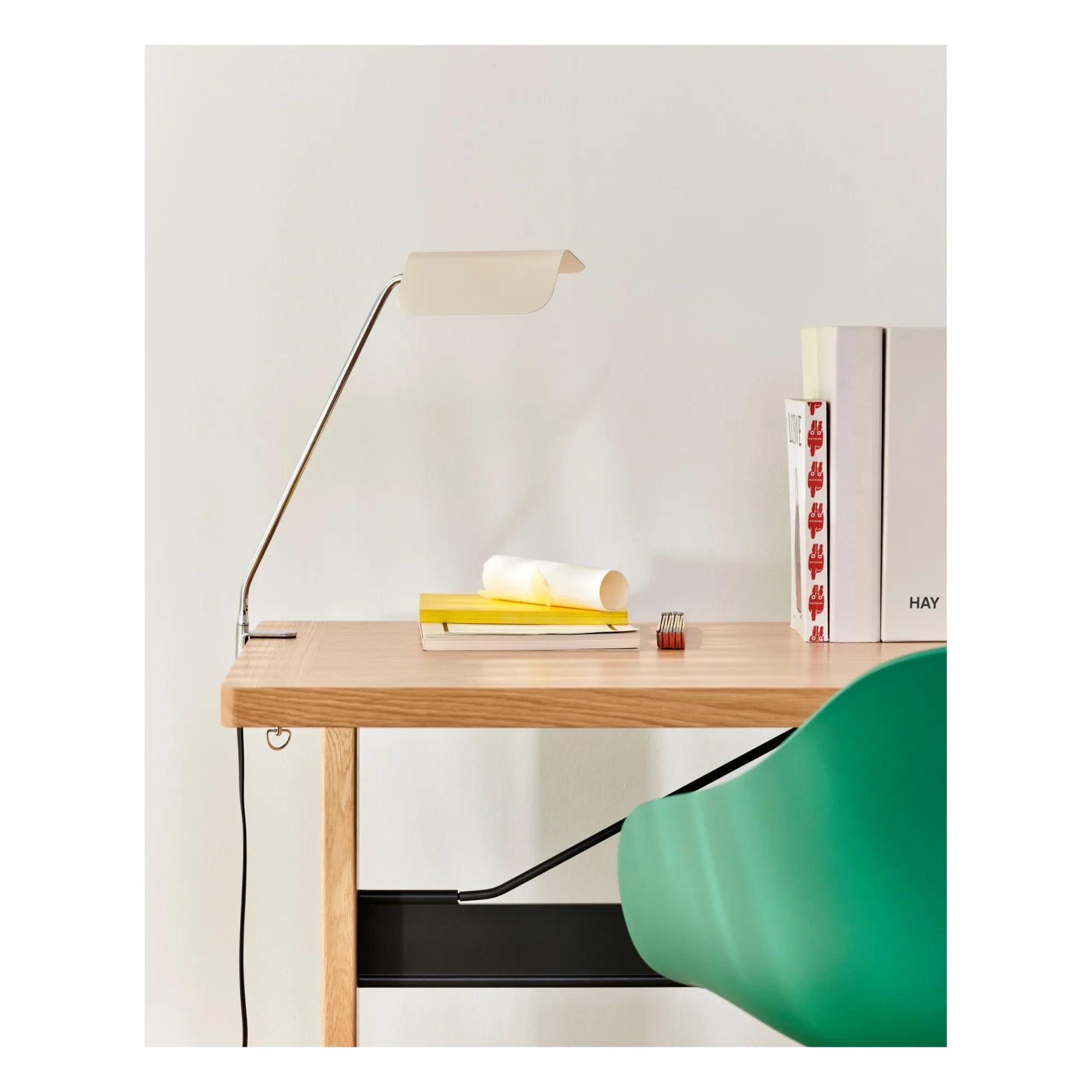 Hay - Apex clip-on table lamp | White